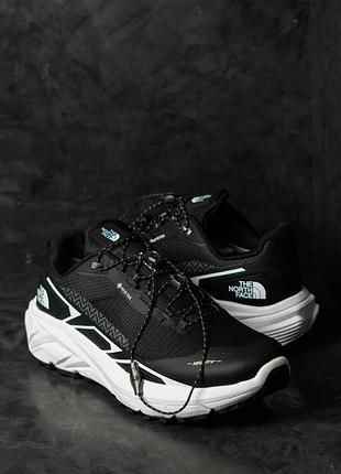 The north face vectiv gore-tex black white 2