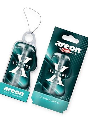 Ароматизатор на зеркало жидкий 8мл areon x-серия "summer dream"