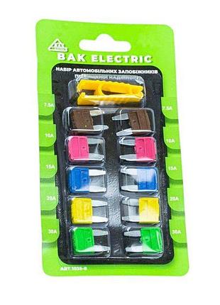 Предохранители евро mini (bakony) цинк