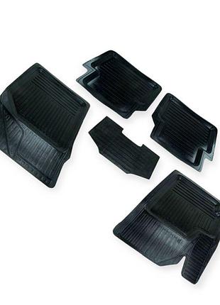Килимки салону daewoo lanos, aveo, lacetti, forza борт 4 см, з перемичкою рти