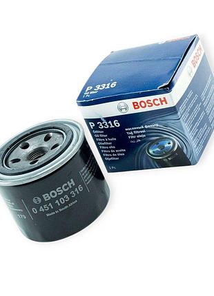 Фільтр масляний kia carens, rio iii, ceed 1.4-1.6i bosch