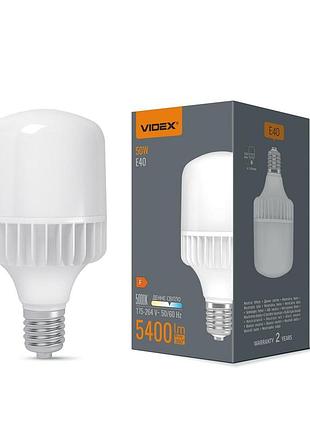 Світлодіодна лампа videx a118 50w e40 5000k