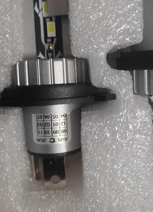 Автолампа led h4 12v type 32 15w 6000k 4800l радиатор cyclone
