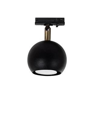 Трековий світильник стельовий тrack bowl gu10 t90 чорний, atmolight