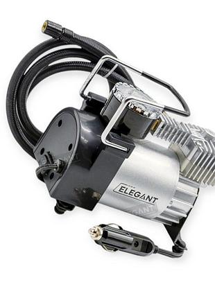 Компрессор elegant force plus 10атм/35л/1,2м шланг/прикур/сумка/автостоп