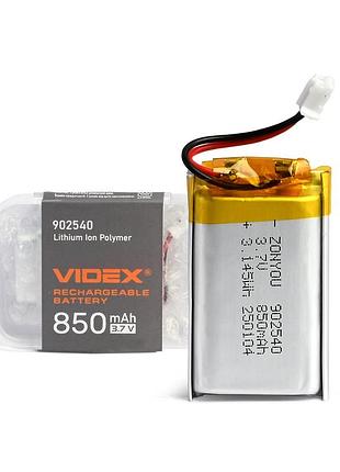 Аккумулятор videx li-pol vlf-b902540-85 850 мач, 1 шт.