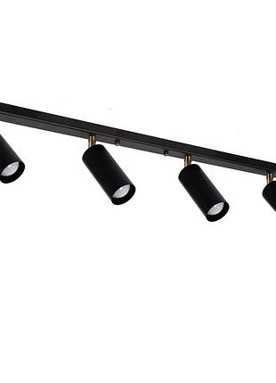 Світильник стельовий (спот) chime 1104 чорний, atmolight