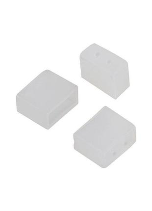 Заглушка prolum для силіконового профілю 4x10 - з отвором