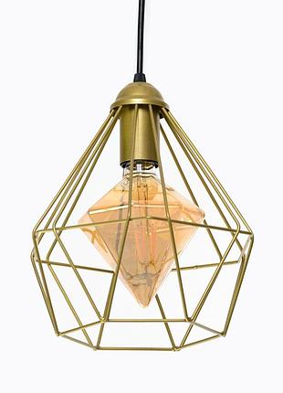 Світильник підвісний crystal p235 золото, atmolight