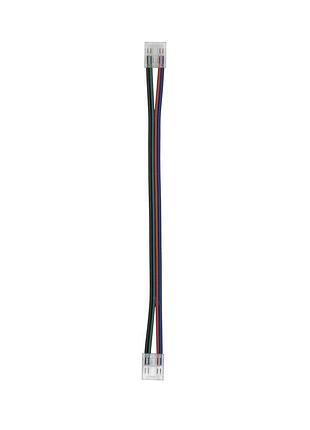 Конектор prolum для стрічки cob 10мм 4pin rgb 2jack