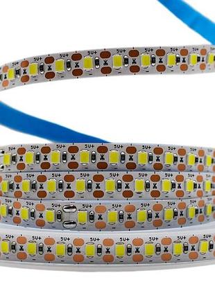 Світлодіодна led стрічка prolum™ 5v 2835\120 ip20 series "s" білий (5500-6000к)