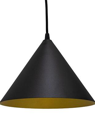 Світильник підвісний (люстра) mont p250 чорний, золото, atmolight