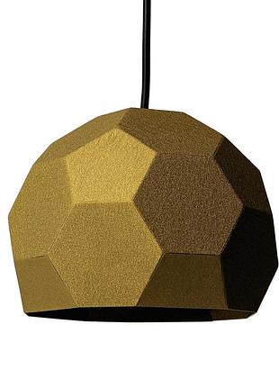 Світильник підвісний (люстра) ball p200 муар, золото, atmolight