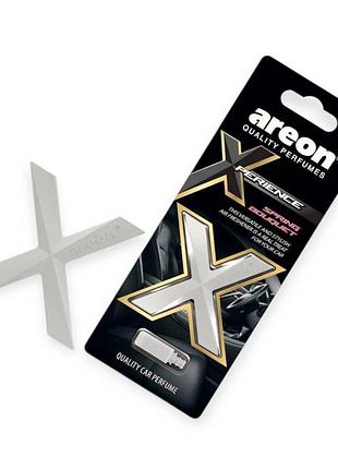 Ароматизатор на обдув буква x areon xperience "spring bouquet"