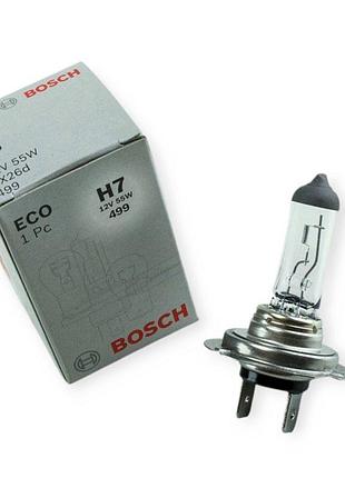 Автолампа h7 12v 55 w bosch eco коробка