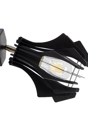 Бра (світильник настінний) brabb w175 чорний, перламутр, atmolight
