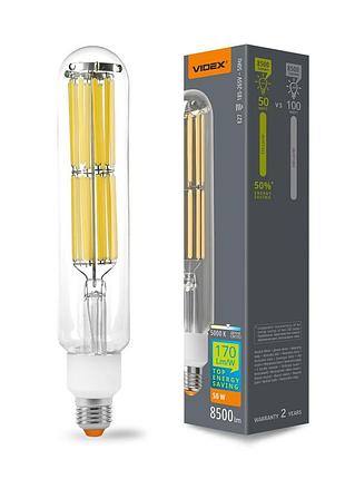 Світлодіодна лампа videx filament t52f 50w e27 5000k