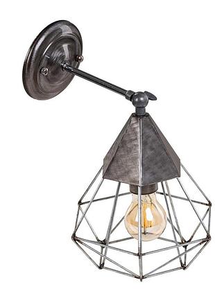 Бра (світильник настінний) quarz w220 брутал, сталь, atmolight