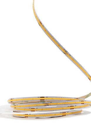Світлодіодна led стрічка prolum 24v сов 480 led 5мм ip20 series "sg" тепло-білий 2800-3200k