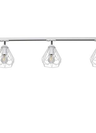 Трековий світильник на три плафони стельовий track3 bevel t16510003 білий, atmolight