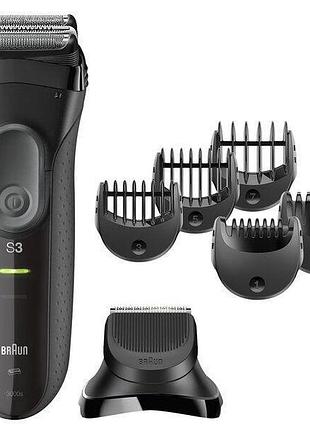 Електробритва braun series 3 3000 вт 6328046 сіра 4013607