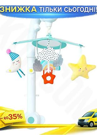 Ku музыкальный мобиль с universal fit проектором сладкие сны taf toys для младенцев с классическими ме uni2l_k