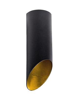 Світильник точковий chime gu10 s sp165 чорний, золото, atmolight
