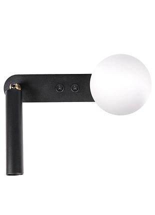 Бра (настінний світильник) opal g9 ws bt чорний, atmolight