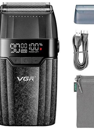 Електробритва шейвер vgr v-640s чорна 5272113