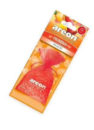 Ароматизатор на дзеркало сухий мішечок areon pearls "peach"