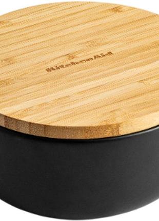 Миска с крышкой kitchenaid matte oven-to-table cc004972-001 15 см 1 л черная 5140216