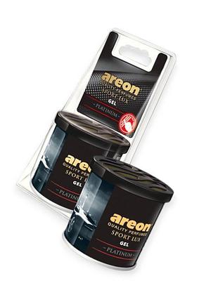 Ароматизатор на панель гель areon gel sport lux 80г "platinum"