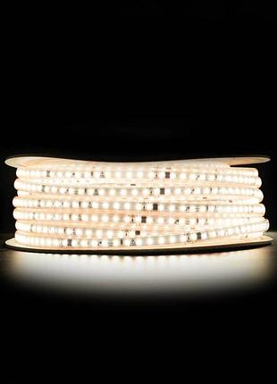 Світлодіодна led стрічка prolum 220v 2835120 ip67 series s нейтральний-білий 3800-4300k