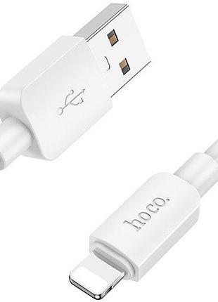 Кабель hoco x96 hyper usb-a to lightning 1 м білий 2