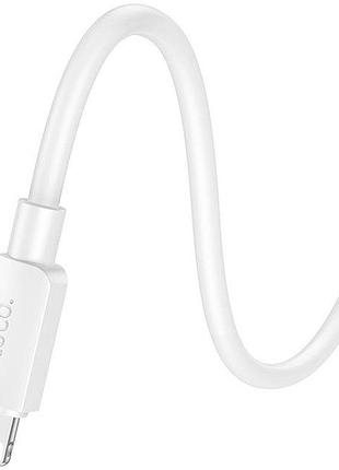 Кабель hoco x96 hyper usb-a to lightning 1 м білий 3