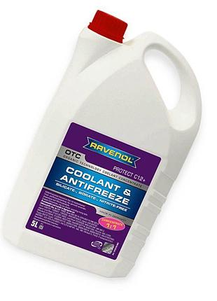 Антифриз червоний 5 л -37°c концентрат (1 -1) c12+ otc vag tl 774-d, f ravenol