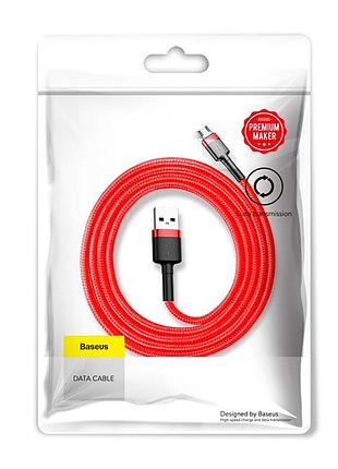 Кабель baseus cafule 1 м micro-usb червоний 2