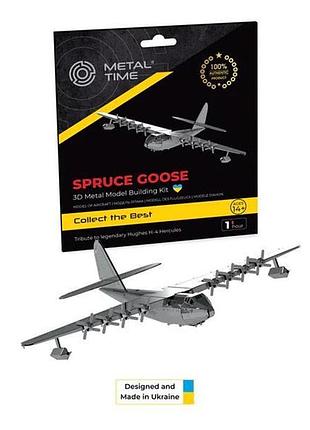 Коллекционная модель-конструктор metal time spruce goose airplane самолет (mt081)
