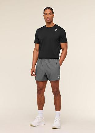 Мужские шорты gymshark arrival 5 grey 3