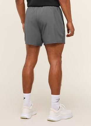 Мужские шорты gymshark arrival 5 grey 2