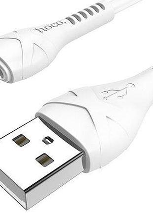 Кабель hoco x37 wieldy usb-a to micro-usb 1 м білий 3