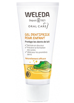 Weleda gel dentifrice дитячий зубний гель 50 мл