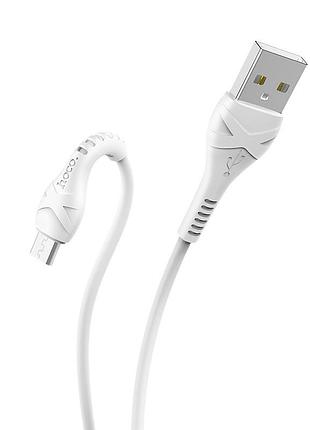Кабель hoco x37 1 м micro-usb білий 5
