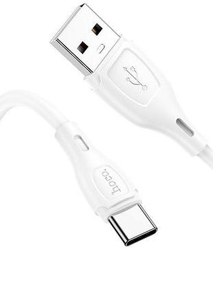 Кабель hoco x61 usb-a to type-c 1 м білий 2