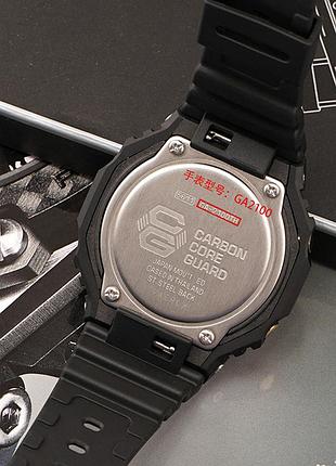 Ремінець + безель (рант) для casio g-shock ga-2100 red gd 4