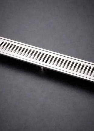 Трап-душевая решетка напольная металлическая floor drain and yln7237-30 серая