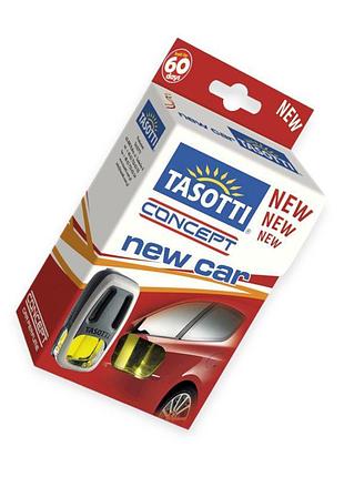 Ароматизатор на обдув жидкий 8мл tasotti concept "new car"