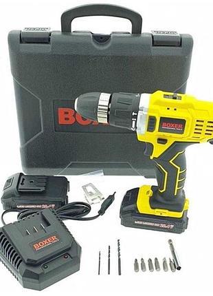 Портативный аккумуляторный шуруповерт boxer sr-152 24в