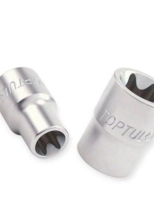 Головка торцевая torx шестилучевая 1/2" е-18 toptul