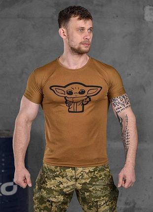 Футболка потоотводящая bayraktar yoda coyot вт6829